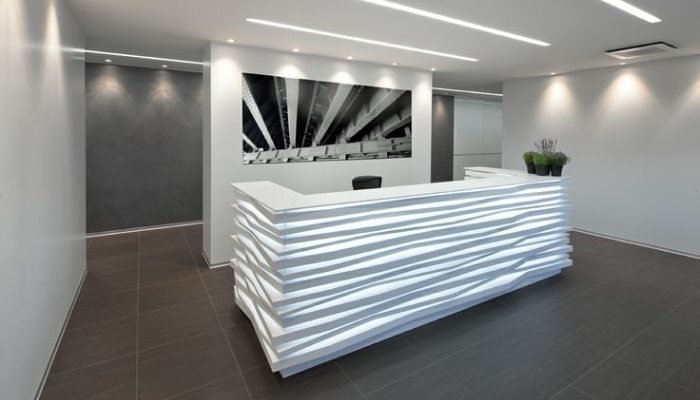 MDF Reception Counter Table