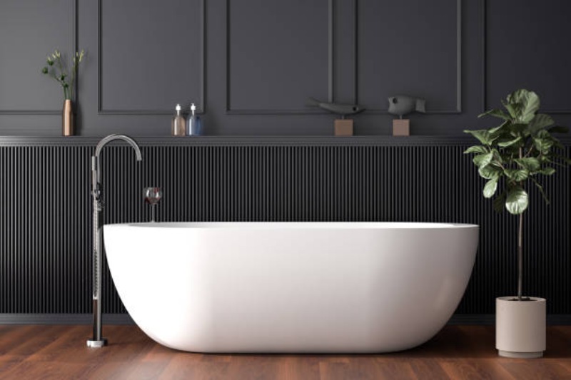 Standing-bathtub-for-amazing-look