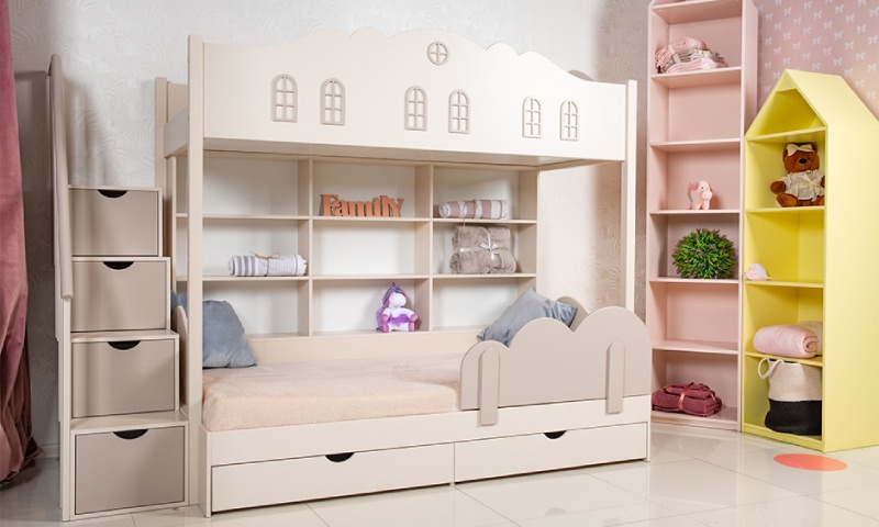 Bunk-bed-design-for-girls