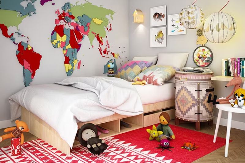 Cool Decor Ideas for  Kids’ Room