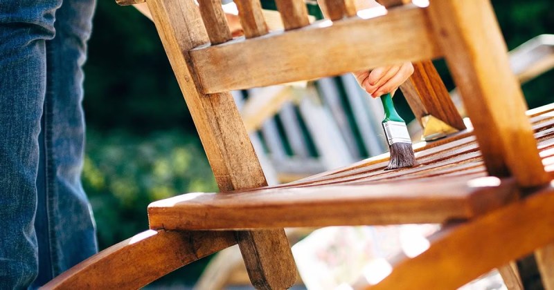 Frequent maintenance is vital to make sure that painted wood parts