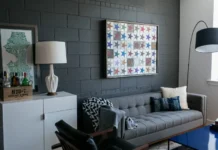 Light Grey Wall Paint Design for Bohemian Space Light Grey Wall Paint Desig