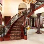Sets Curved Mediterranean Staircases Apart